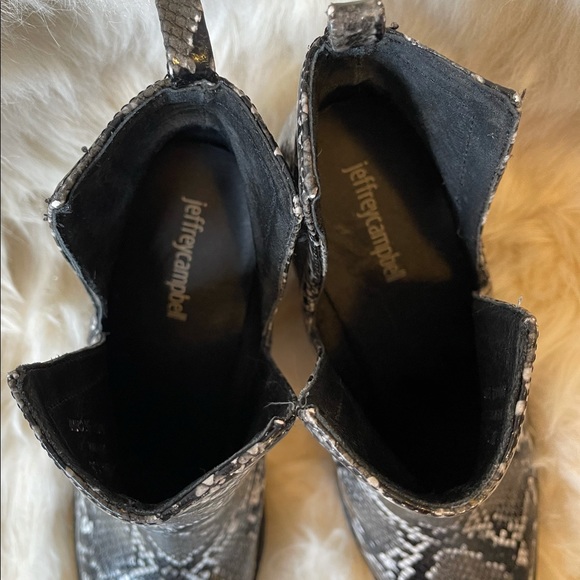 Jeffrey Campbell Cromwell snake boot - Picture 6 of 7